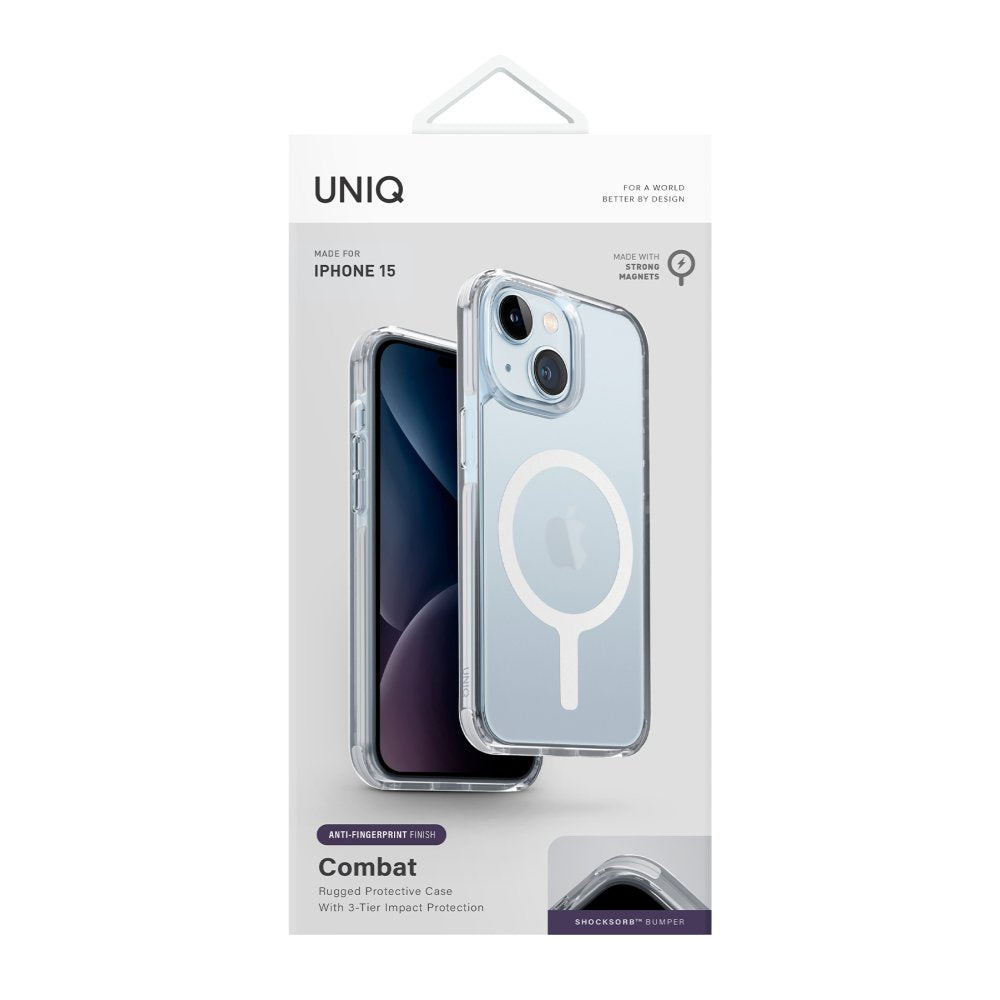 Uniq iPhone 15 Combat Magsafe Kapak - 6 Uniq iPhone 15 Combat Magsafe Kapak - 6